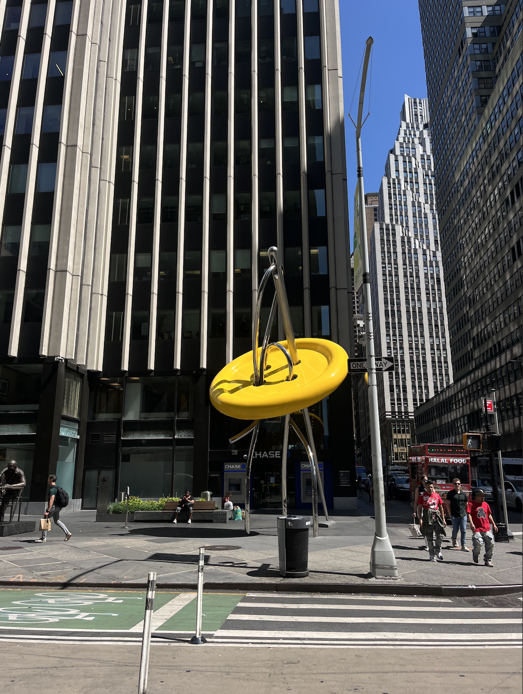 Urban art installation